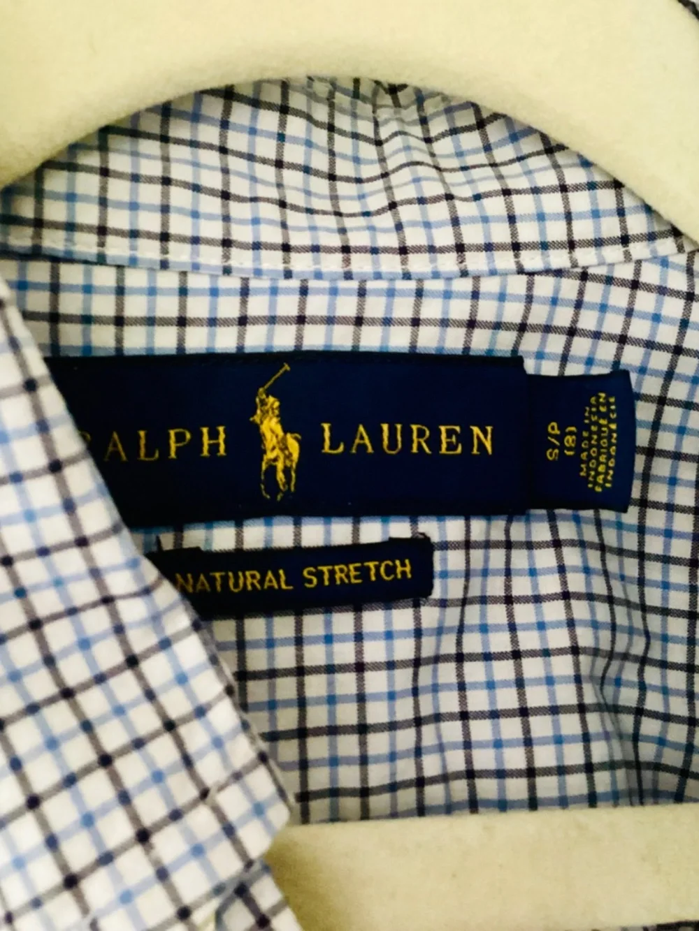 Lot Of 2 Boys Plaid Shirts Size 8 Button Down Ralph Lauren & Old Navy Collared